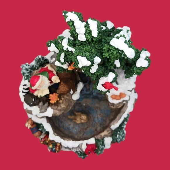 Traditions vtg christmas decorative table top fountain - Picture 2 of 13